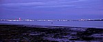 River Mersey in der Abenddämmerung - Liverpool