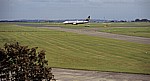 Speke Hall: Blick auf den John-Lennon-Airport - Liverpool