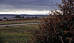 Blick auf den River Mersey und die dahinterliegende Wirral Peninsula (Halbinsel) - Liverpool