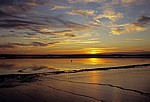 Abendstimmung am River Mersey - Liverpool
