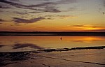 Abendstimmung am River Mersey - Liverpool